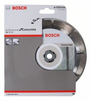 Алмазный отрезной круг Standard for Concrete 150 x 22,23 x 2 x 10 mm 2608602198